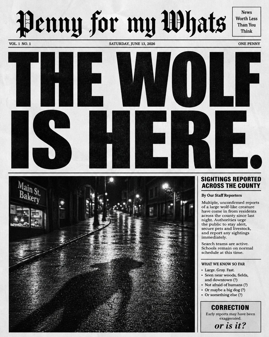 We've All Cried Wolf